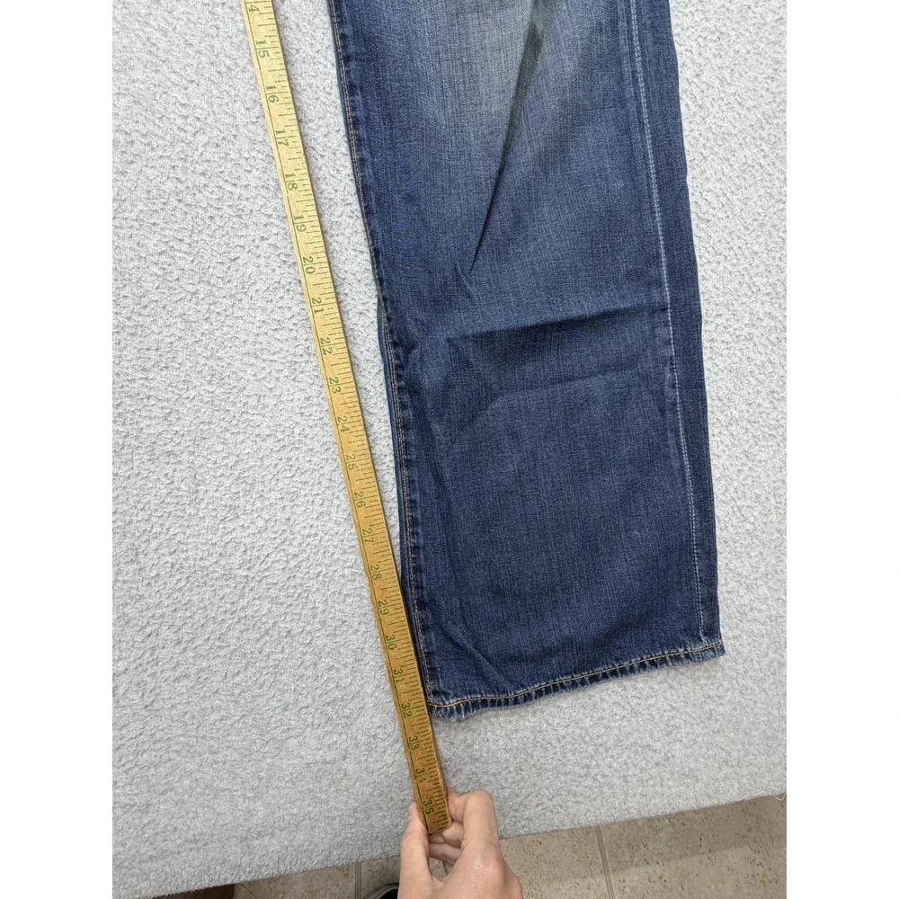 AG Adriano Goldschmied The Hero Jeans Mens 36x32 Medium Wash Relaxed Straight